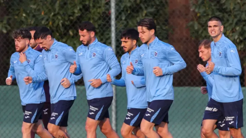 Trabzonspor'da Adana Demirspor hazırlıkları başladı